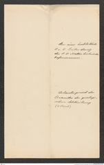 k.k. naturhistorisches Hofmuseum, Intendanzakten 1885-1896 (Hauer), Aktenzahl Z.354/1890, Seite 4